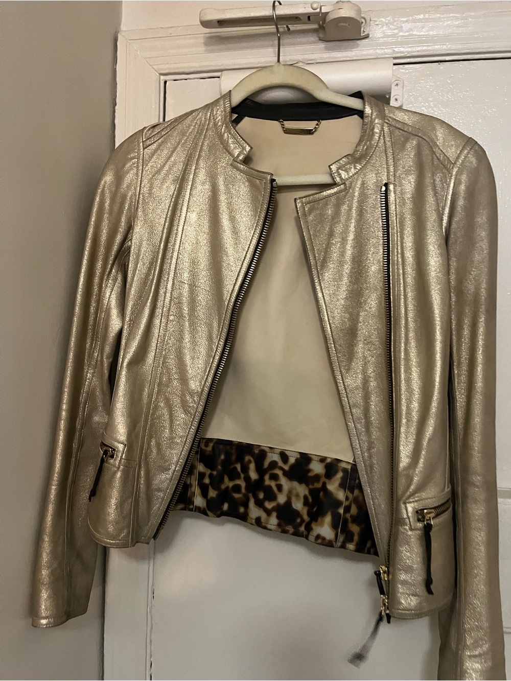 Leather jacket